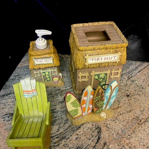 Bed Bath & Beyond Bath Beach Themed Bathroom Set Poshmark